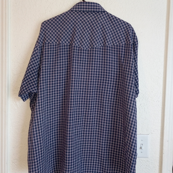 Plains Western Wear  Bjg Man Pearl Snap Shirt - Picture 4 of 5